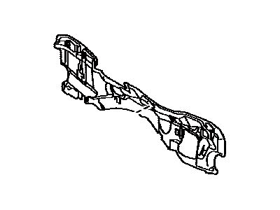 genuine toyota insulator dash pane