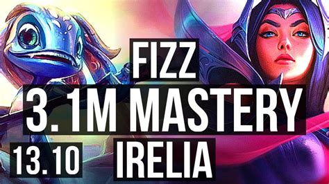 Fizz Vs Irelia Mid M Mastery Games Godlike Kr