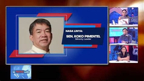 Pimentel Sa Maharlika Investment Fund Bill YouTube