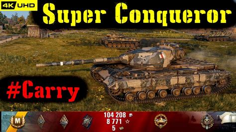 World Of Tanks Super Conqueror Replay 6 Kills 7 8k Dmg Patch 1 6 1