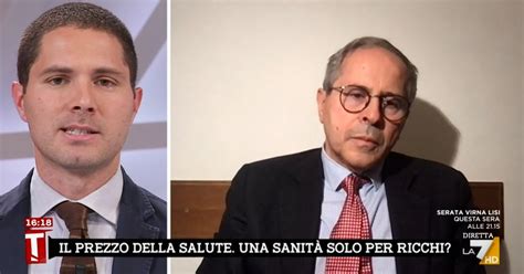 Sanità l affondo di Crisanti a La7 Per il governo più urgente