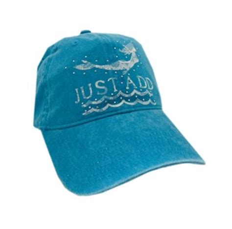 Just Add Water Mermaid Hat Baseball Hat Mermaid Hat Etsy