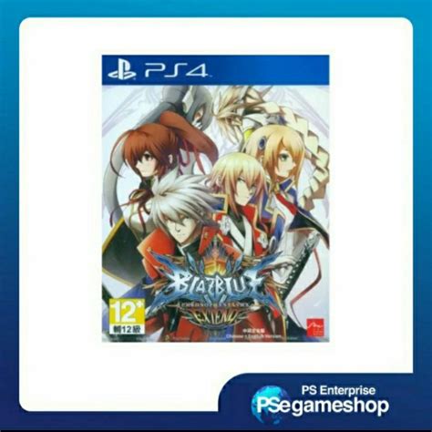 Jual Ps4 Blazblue Chrono Phantasma Extend Region 3 Preloved