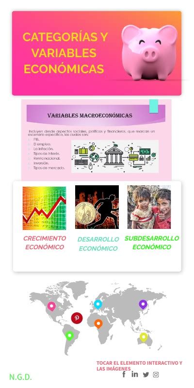 CategorÍas Y Variables EconÓmicas