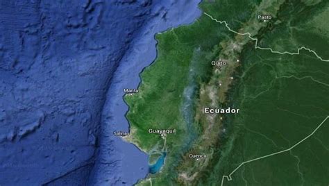 Sismo De Magnitud 5 1 Sacude Zona Costera De Ecuador Sin Reportar