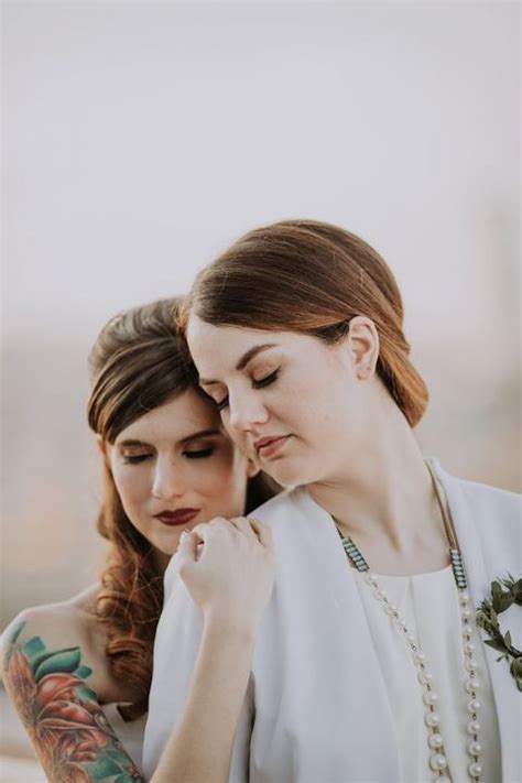 Modern Same Sex Wedding Inspiration Hey Wedding Lady