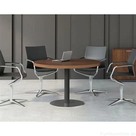 Adine Round Meeting Table Luxury Office Furniture In Dubai Office