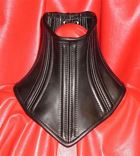 Classic Leather Neck Corset Specialist Manufacturer For High Quality