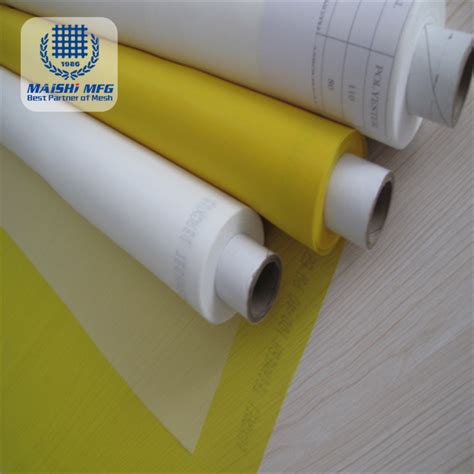 Low Elongation Polyester Screen Printing Bolting Cloth China Bolting