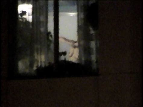 Nice Tits At Apartment Window