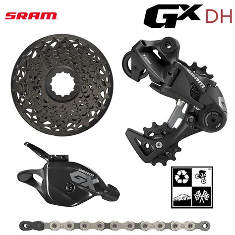 Sram Gx Dh X Speed T Drivetrain Downhill Groupset Shifter