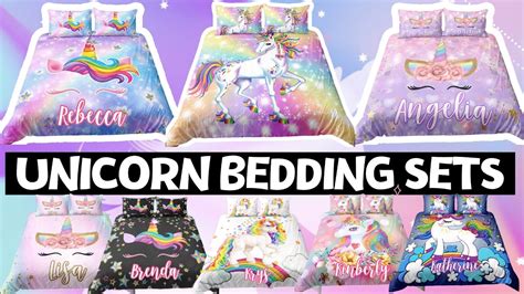 100 Beautiful Unicorn Bedding Sets Unilovers™ Youtube