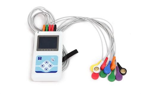 2017 New CE/FDA Approved Holter Monitor CardioScape 12 channel Color ...