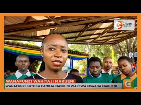 Wanafunzi Kutoka Familia Wasiojiweza Wapewa Ufadhili Na Serikali Ya