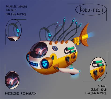 Artstation Robo Fish