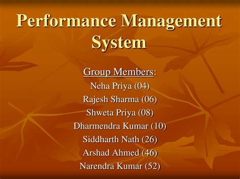 Ppt Performance Management System Powerpoint Presentation Free Download Id 155195