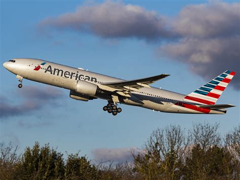 American Airlines Boeing Er N Am Climbing Ou Flickr