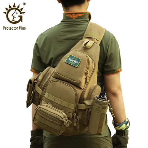 Protector Plus 20 35l Tactical Sling Bag14 Laptop Waterproof Molle