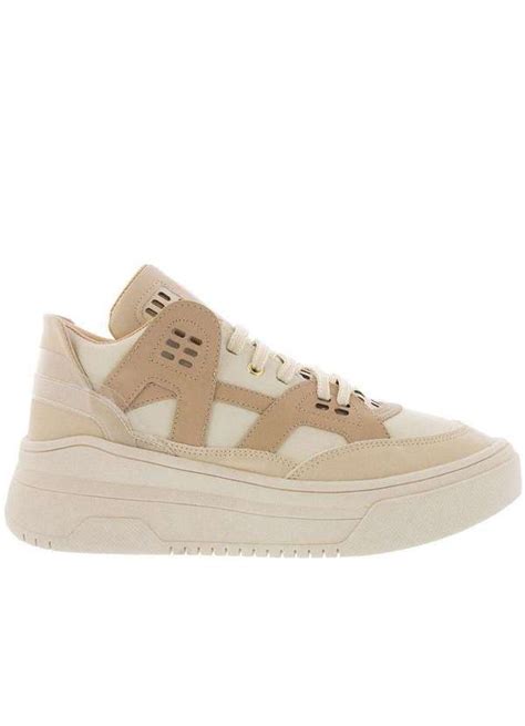 Gabriela T Nis Chunky Gabriela Perfuros Recortes Vinil Nude Nude