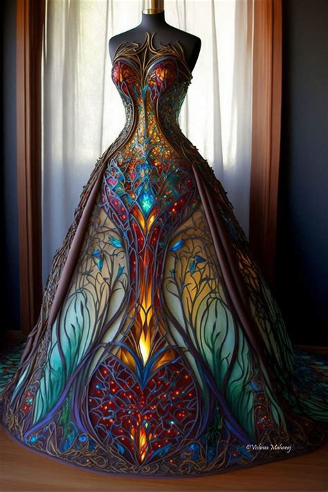 Stained Glass Gown Fairytale Dress Beautiful Dresses Gorgeous Dresses