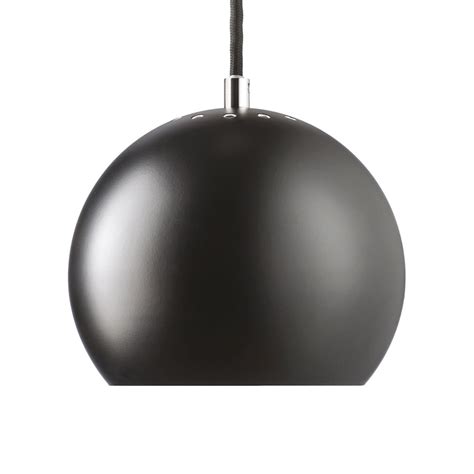 Frandsen Hanglamp Ball Mat Zwart Cm Lampen Nl