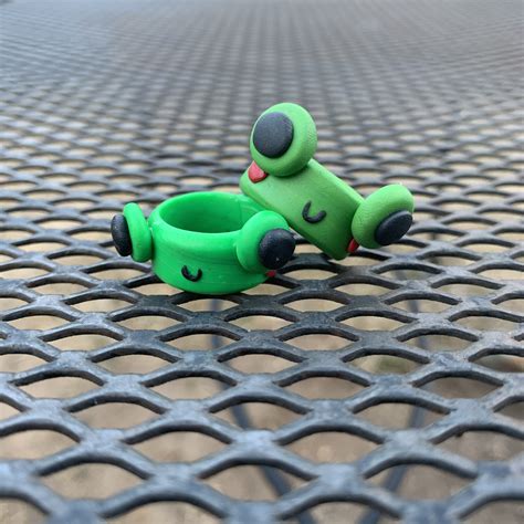 Clay Frog Rings Etsy