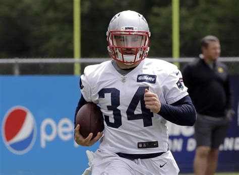 Patriots RB Rex Burkhead back at practice, Sony Michel and Marcus ...