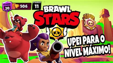 UPEI A SHELLY E NITA PARA O NÍVEL MÁXIMO BRAWL STARS YouTube