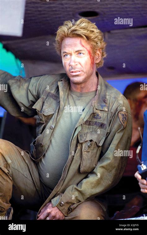 TROPIC THUNDER ROBERT DOWNEY JR. TROPIC THUNDER Date: 2008 Stock Photo ...