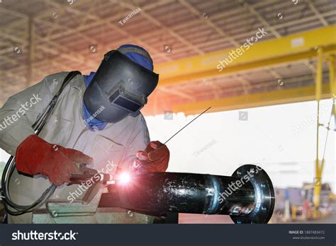 Welder Welding Tungsten Inert Gas Welding Stock Photo Edit Now