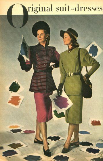 Women's Day Fashion Feature 1946 — Sense & Sensibility Patterns