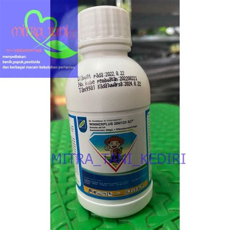 Jual Fungisida Azoksistrobin Difekonazole Winner Plus Sc Isi