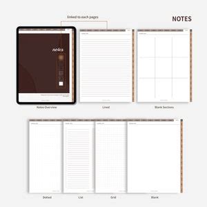 Aesthetic Digital Planner Ipad Planner Digital Planner Goodnotes