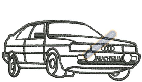 Audi Car Machine Embroidery Design Pattern Audi Cars Embroidery Machine Embroidery