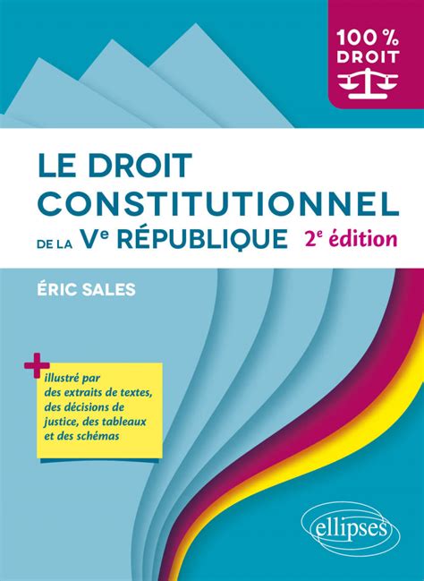 Le Droit Constitutionnel De La Ve République 2e édition