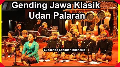 Gending Jawa Klasik Udan Palaran Youtube