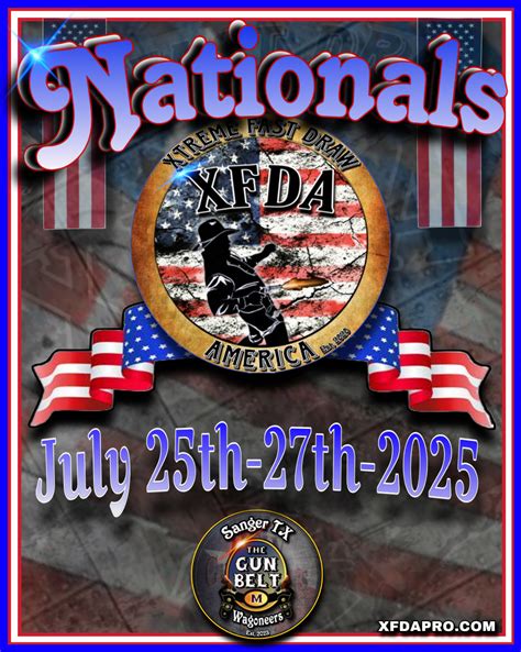 Nationals July 25-27th, 2025 | XFDA