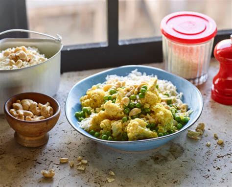 Blumenkohl In Currysahne Reis Rezept LIDL Kochen