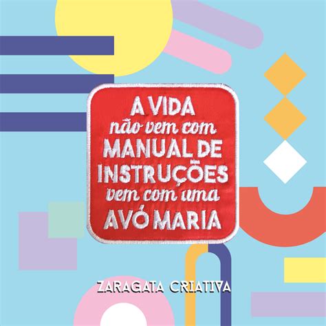 Emblema Personalizado Manual De Instru Es Zaragata Criativa