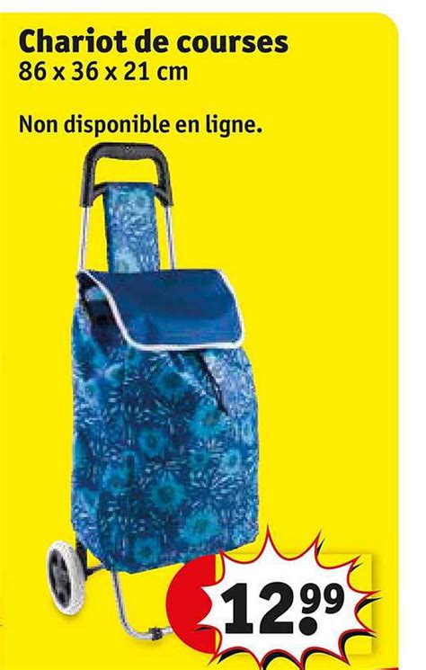 Promo Chariot De Courses Chez Kruidvat Icatalogue Fr