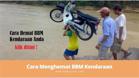 Motor Anda Boros BBM Ini Solusinya Mobilunik