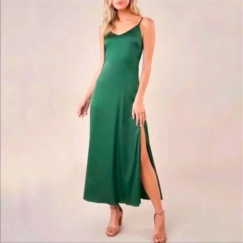 Sugarlips Dresses Nwt Sugar Lips Green Slip Dress Size Medium