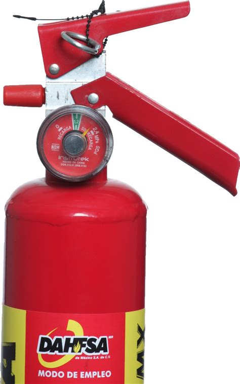 Extintor Dahfsa Pqs Clase Abc Recargable Extinguidor Nom 1kg