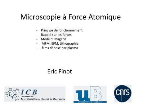 Pdf Microscopie Force Atomique Plasmasfroids Cnrs Frplasmasfroids