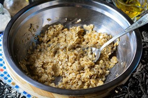 Котлеты из геркулеса с грибами постные пошагово
