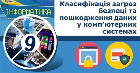 9 клас Класифікація загроз безпеці та пошкодження даних у компютерних