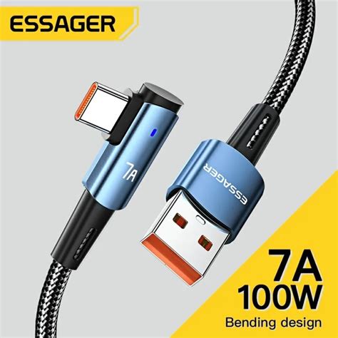 Essager A Usb C Cable Degree Usb Type C Cable For Oppo W Fast