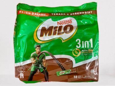 Milo Activ Go 3 In 1 Chocolate Malt Drink 18s X 33g Food Drinks