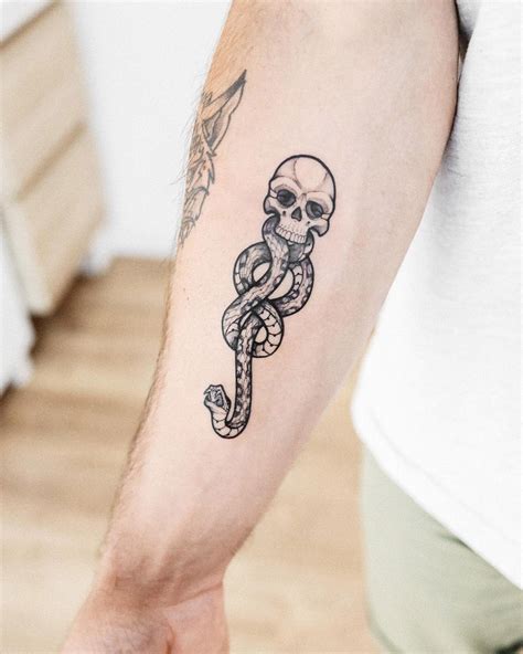 30 Best Death Eater Tattoo Ideas You Should Check