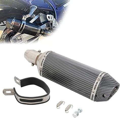 Jfg Racing Mm Motorcycle Exhaust Inch Inlet Slip On Exhaust